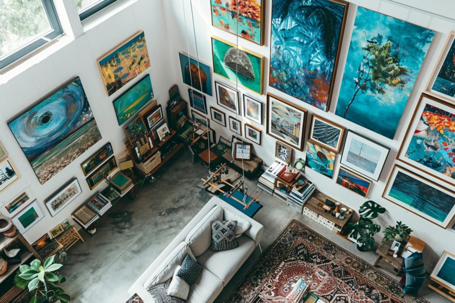 10 astuces pour exposer des œuvres d&rsquo;art sans percer les murs