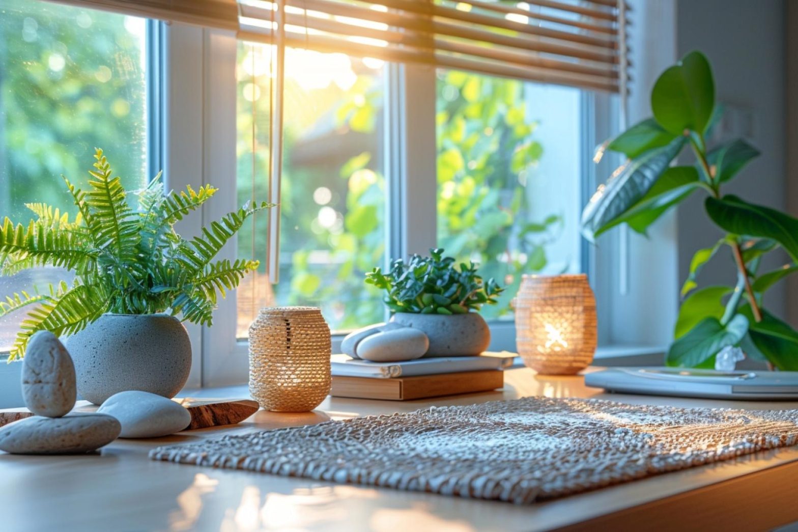 Créez un espace de travail harmonieux avec le Feng Shui dans votre bureau à domicile