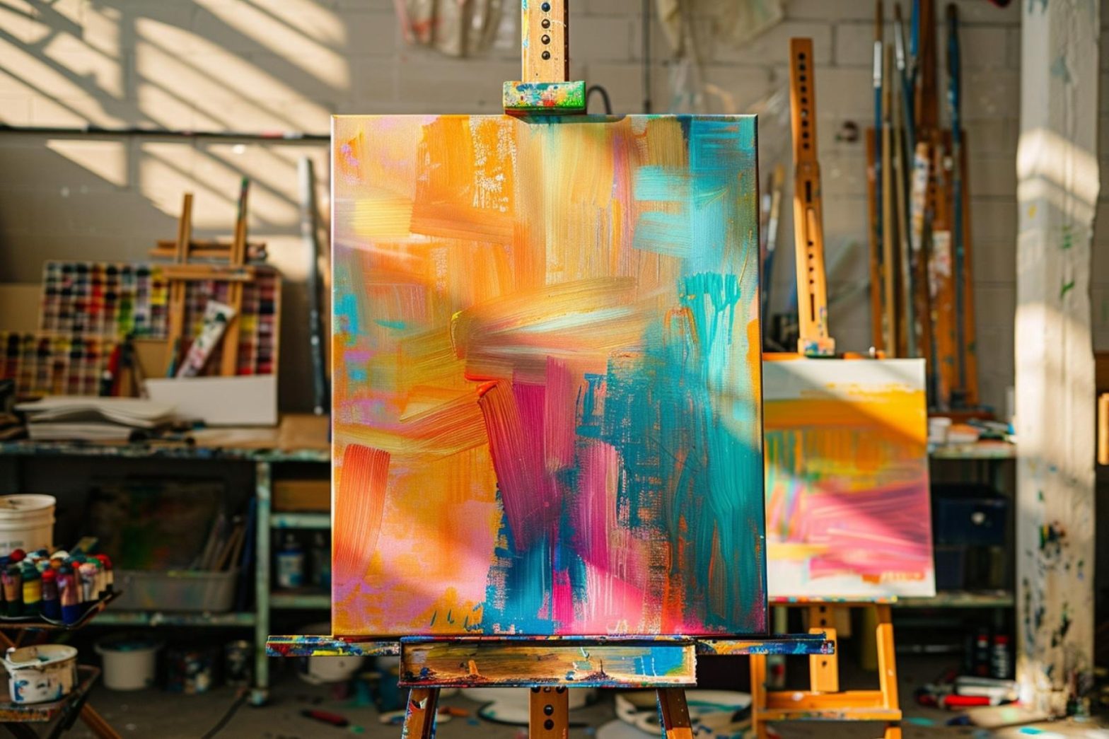 Exprimez votre créativité avec un art abstrait fait maison