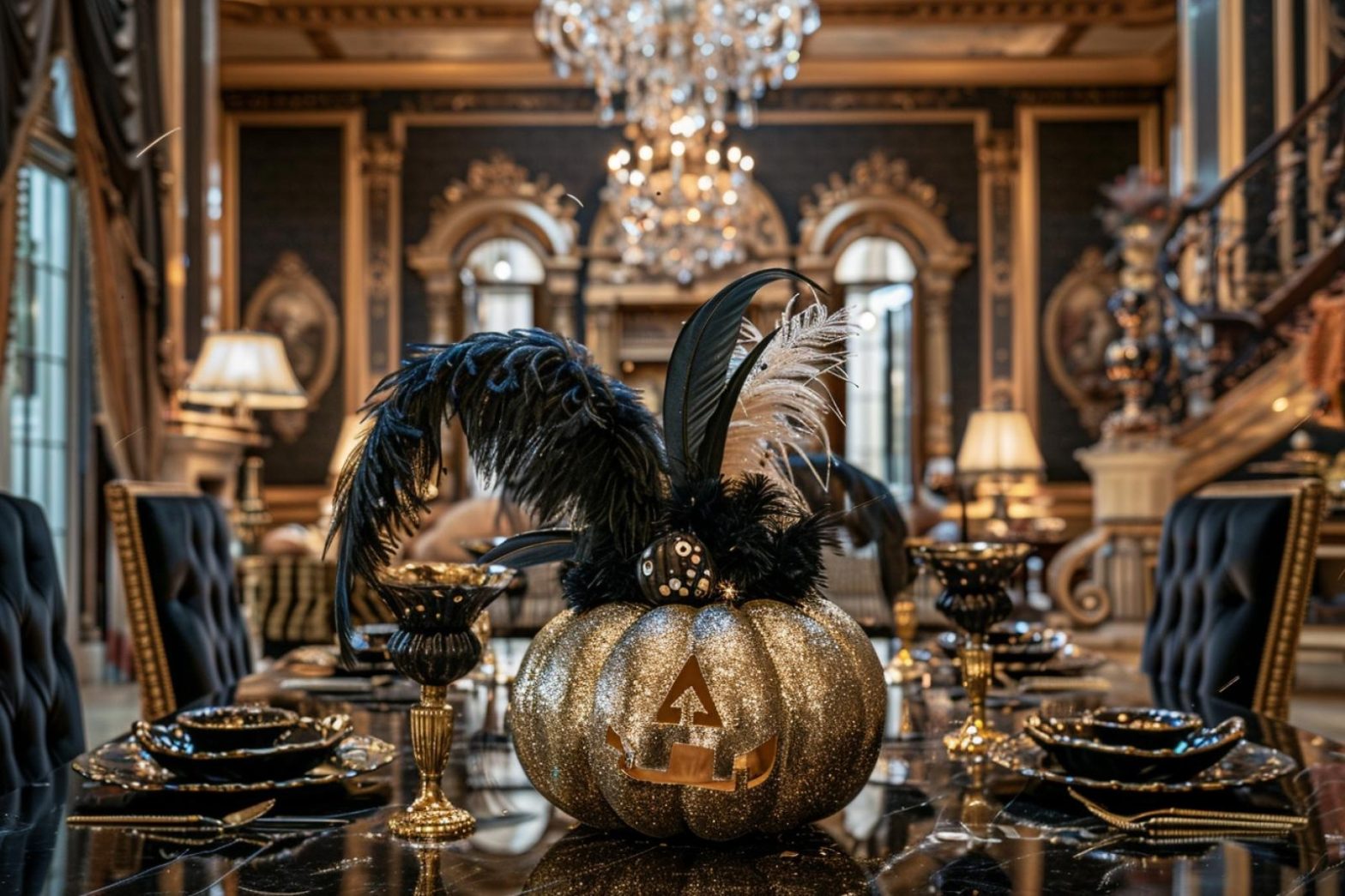 Halloween chic : des idées de décoration élégante pour une ambiance glamour